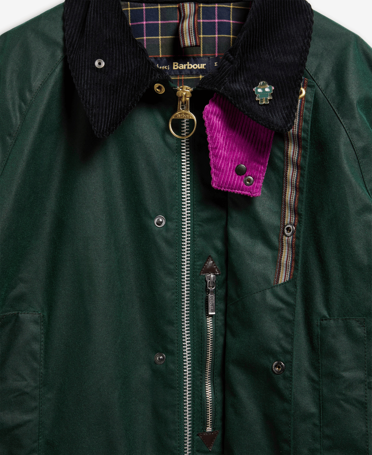 Barbour x Paul Smith Gamefair Yağlı Ceket