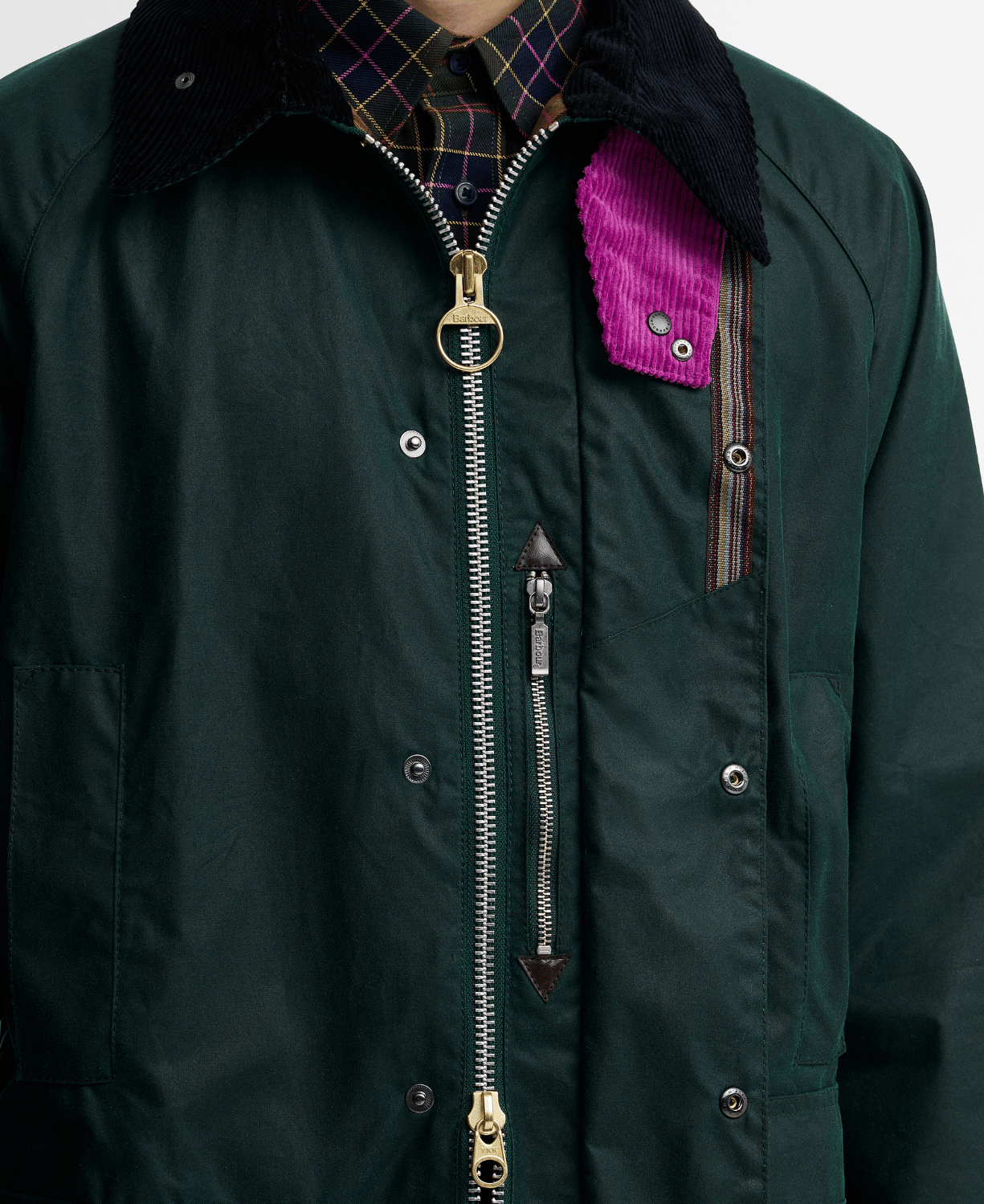 Barbour x Paul Smith Gamefair Yağlı Ceket