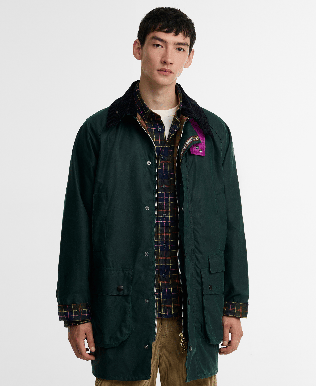 Barbour x Paul Smith Gamefair Yağlı Ceket