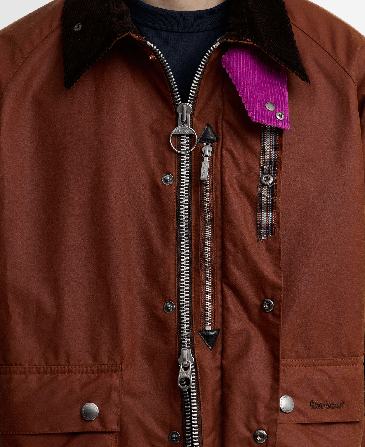 Barbour x Paul Smith Key Tport Yağlı Ceket