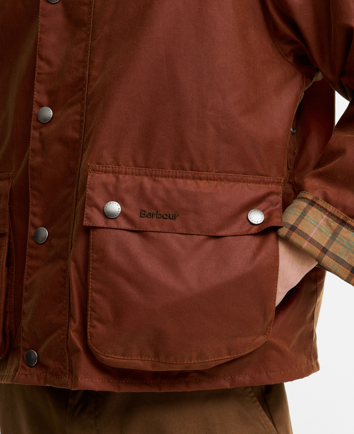 Barbour x Paul Smith Key Tport Yağlı Ceket