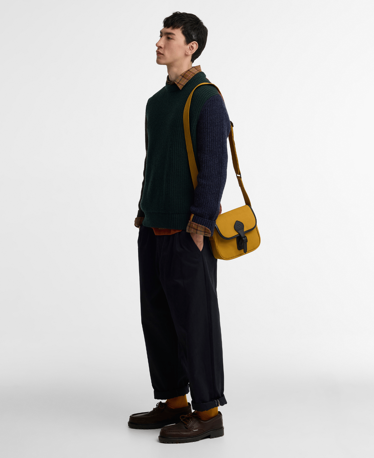 Barbour x Paul Smith Mini Tarras Çanta