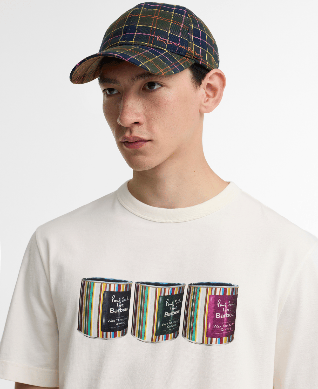 Barbour x Paul Smith Tartan Şapka