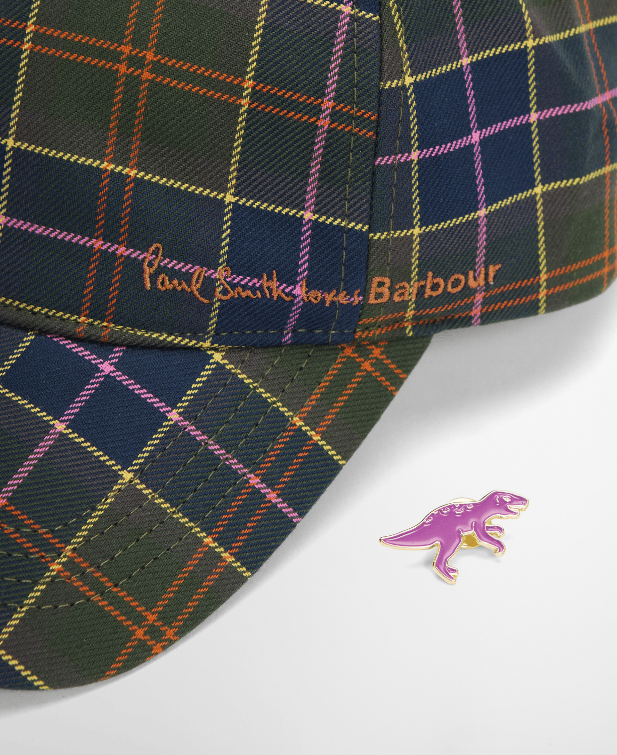 Barbour x Paul Smith Tartan Şapka