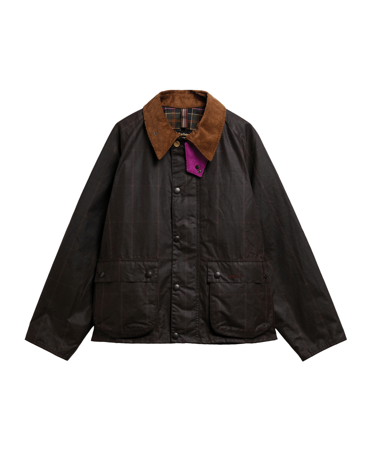 Barbour x Paul Smith Windowpane Yağlı Ceket