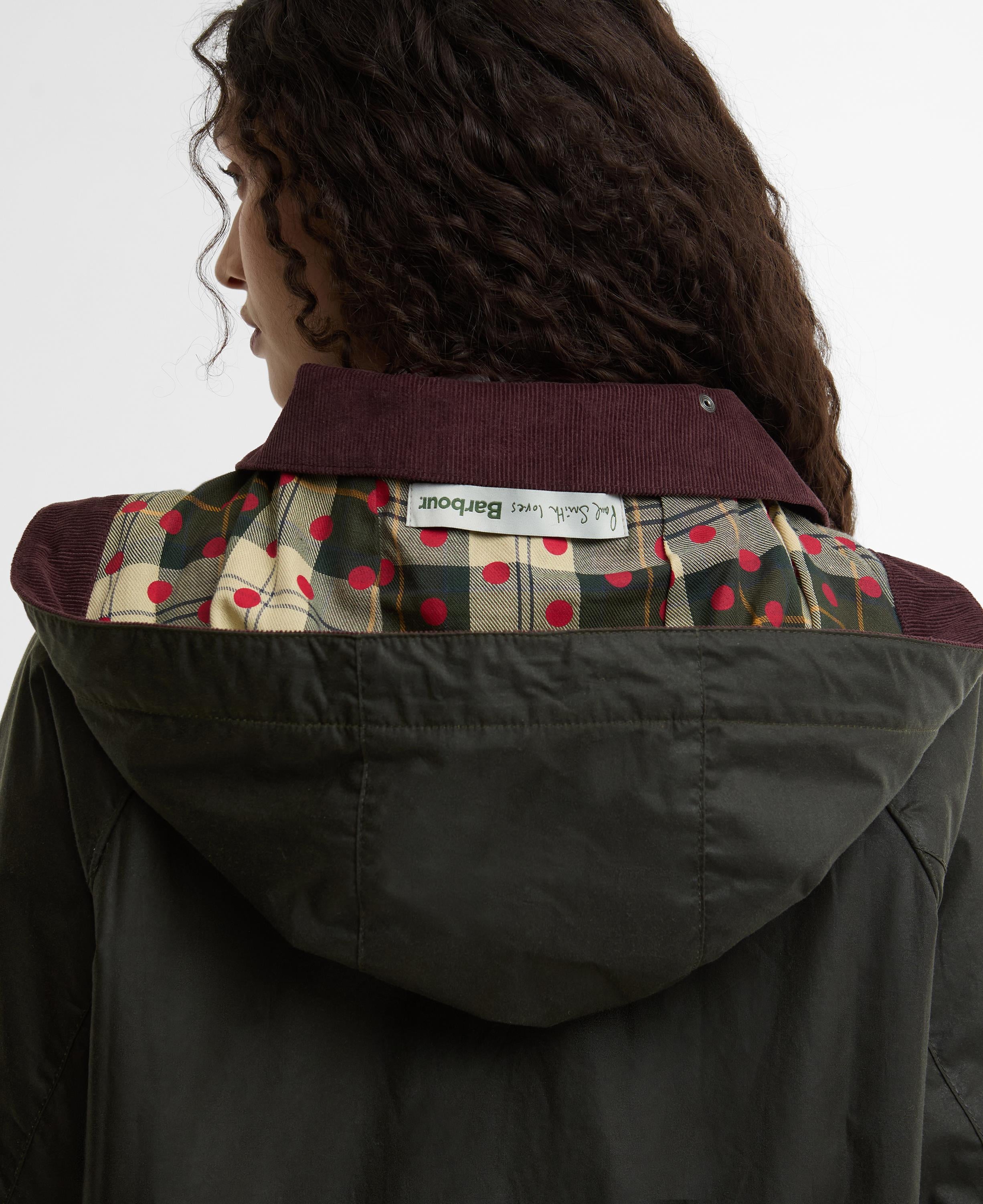 Barbour x Paul Smith Women's Bedale Yağlı Ceket