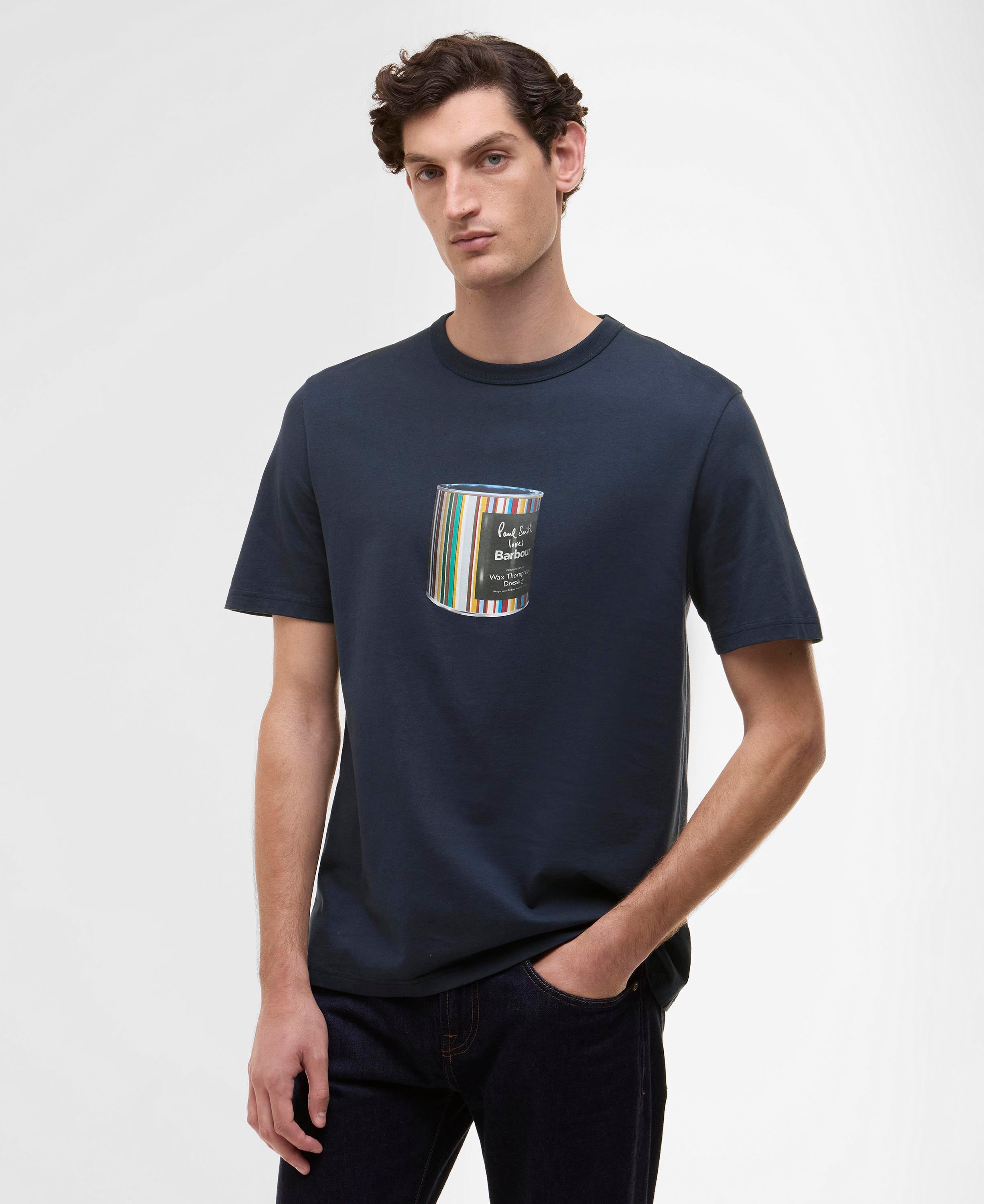 Barbour x Paul Smith Yağlı Can T-Shirt