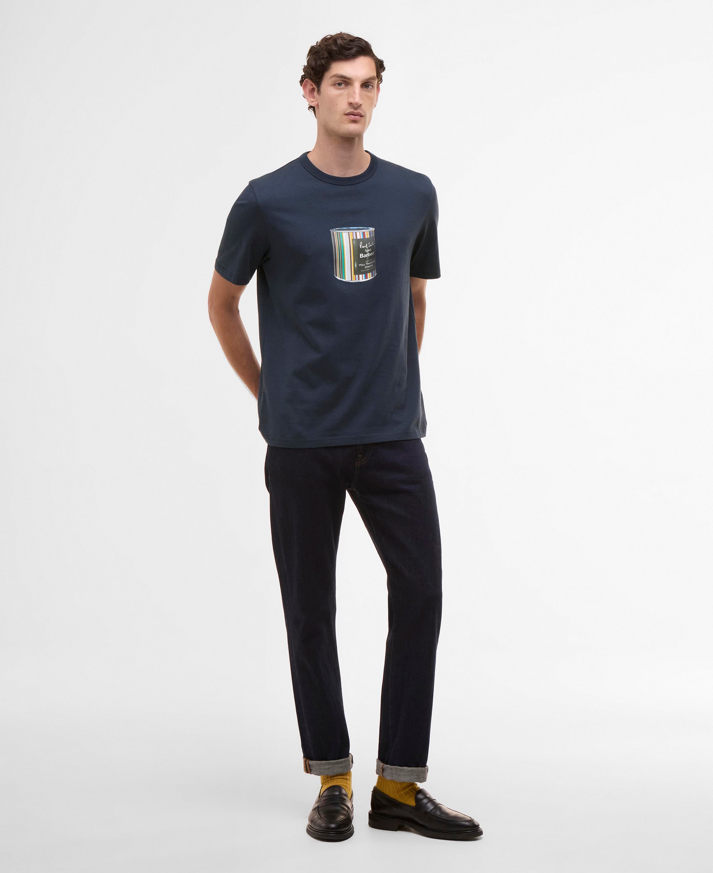 Barbour x Paul Smith Yağlı Can T-Shirt