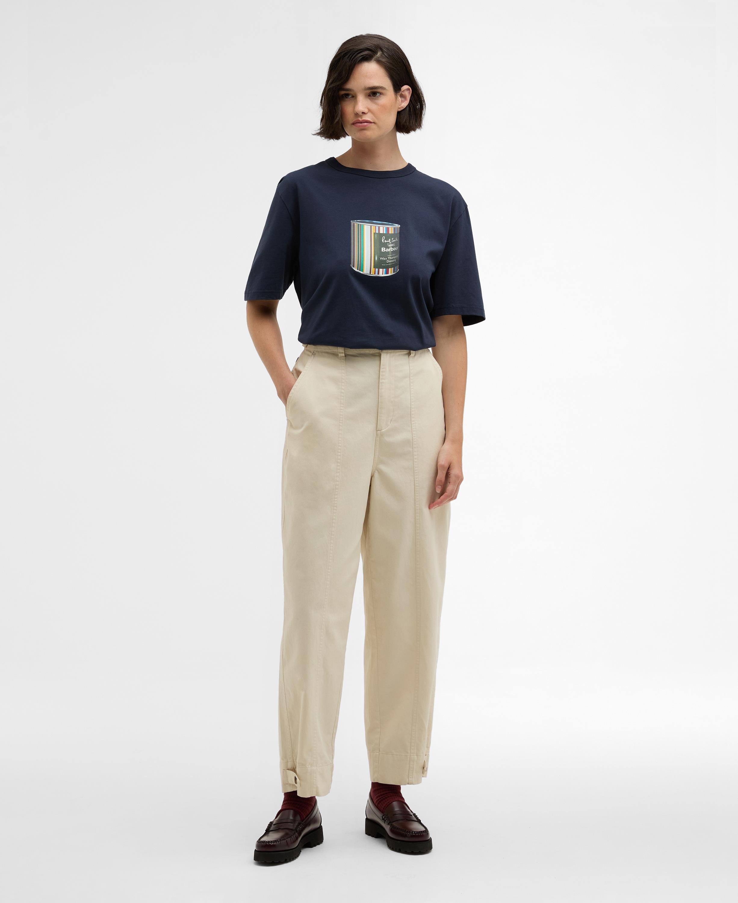 Barbour x Paul Smith Yağlı Can T-Shirt