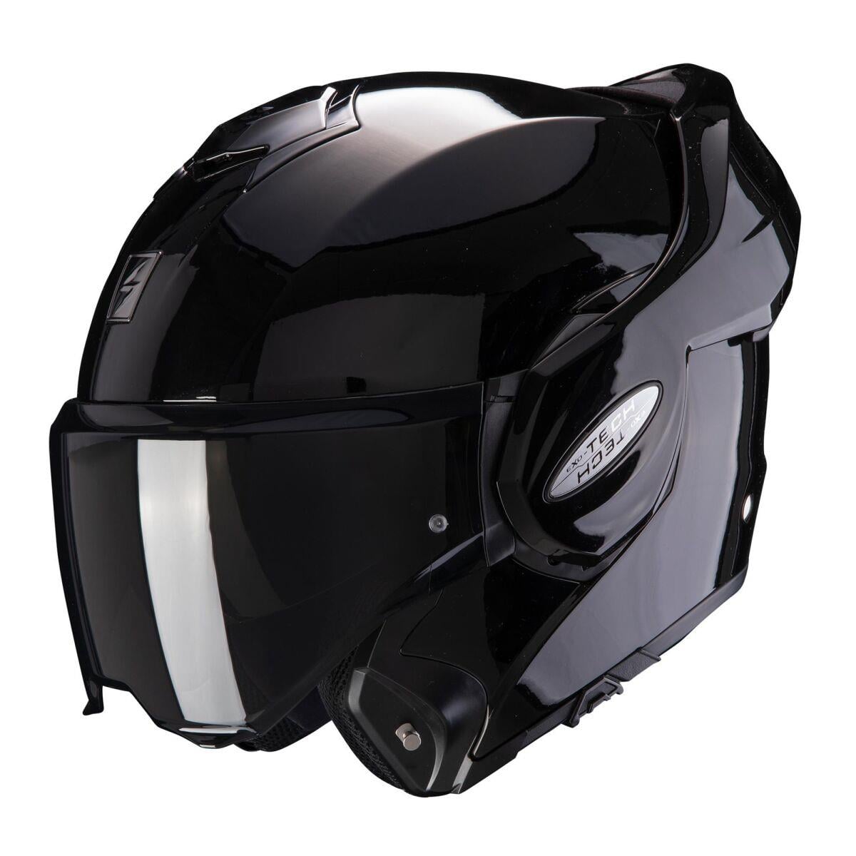 SCORPİON EXO-TECH EVO ÇENE AÇILABİLİR MOTOSİKLET KASKI SİYAHSCORPION Scorpion EXO Tech EVO Pro Kask Modelleri