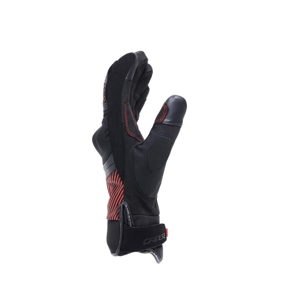 DAINESE ELD/FULMINE D-DRY GLOVES BLACK/REDDAINESE3 Mevsim Eldivenler
