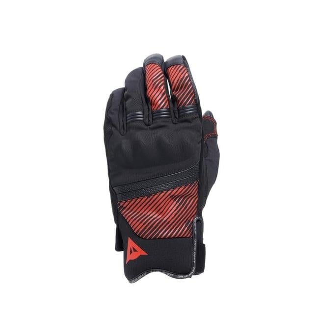 DAINESE ELD/FULMINE D-DRY GLOVES BLACK/REDDAINESE3 Mevsim Eldivenler