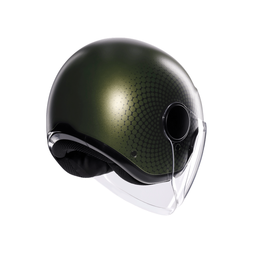 AGV KASK/ETERES ANDORA MATT GREEN BLACKAGVAçık Kasklar