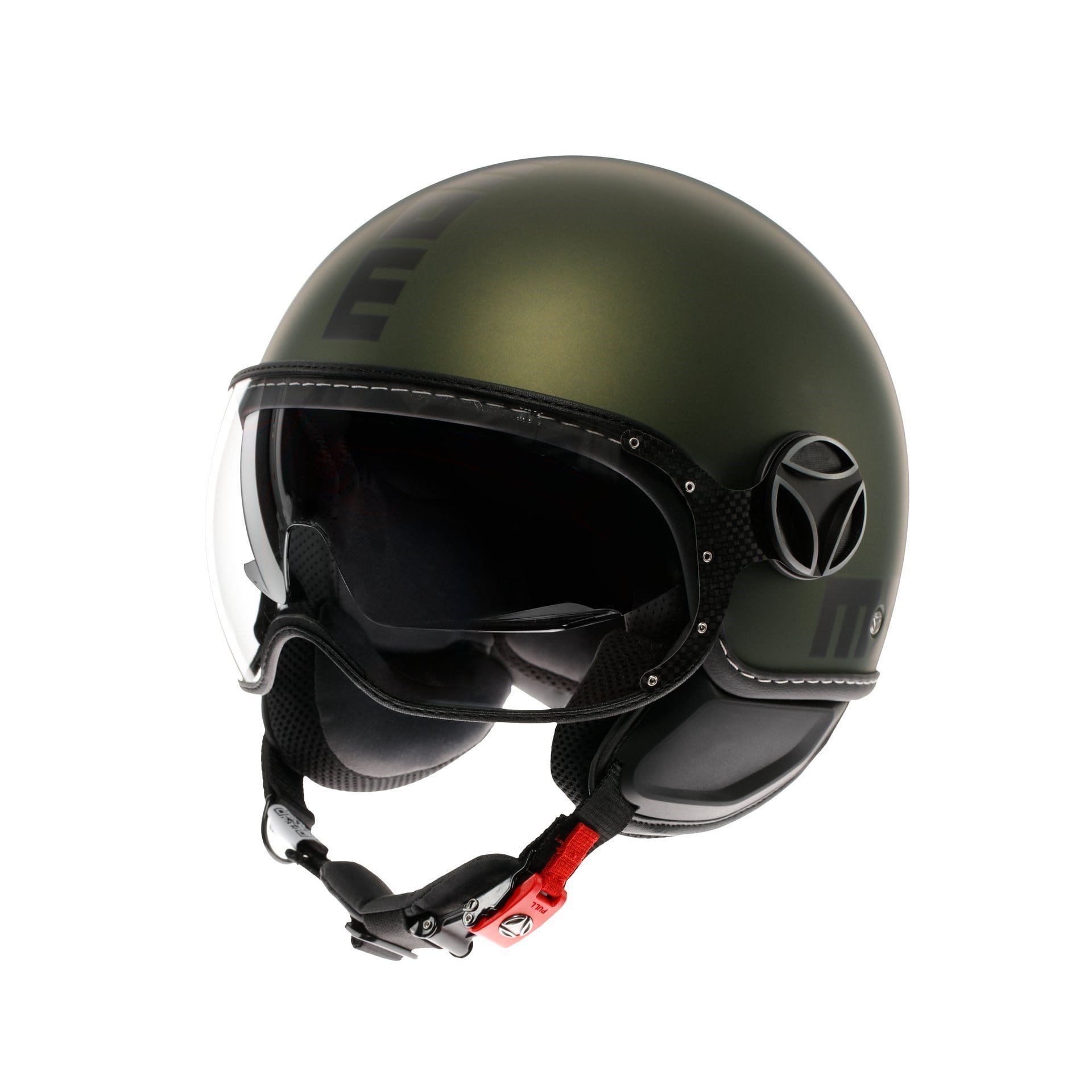 MOMODESİGN FGRT EVO MONO MATT GREEN BLACK AÇIK KASKMOMODESİGNAçık Kasklar