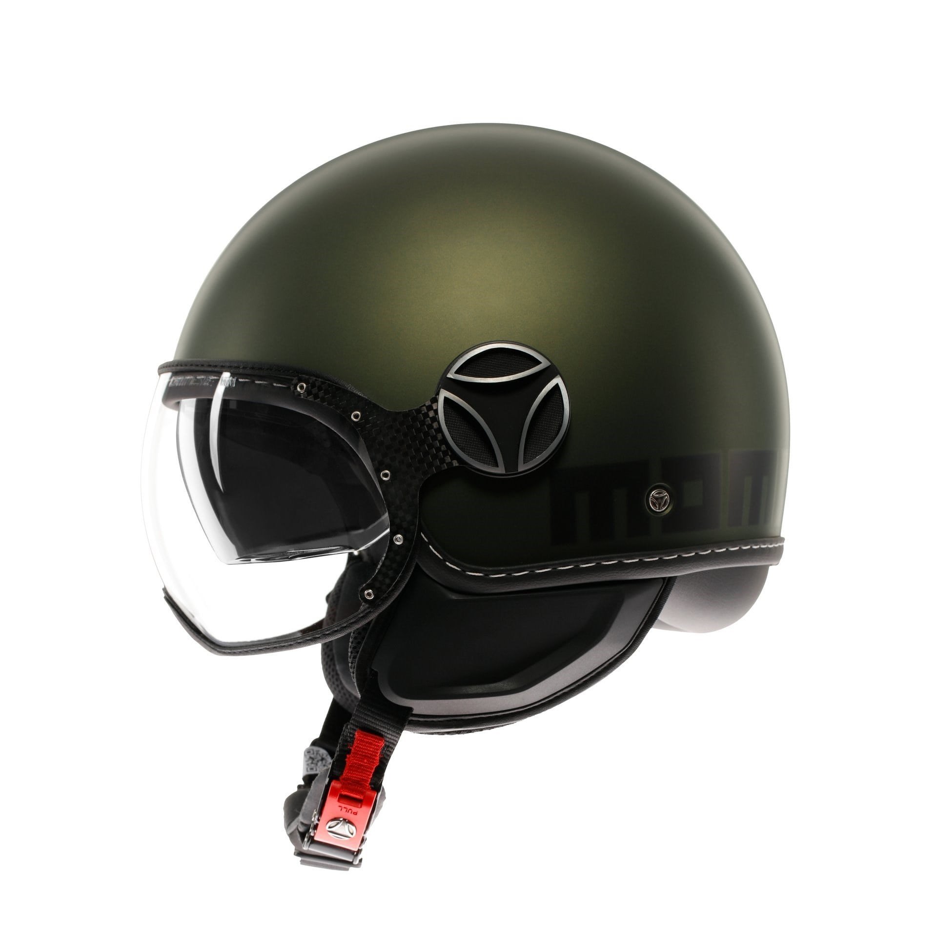 MOMODESİGN FGRT EVO MONO MATT GREEN BLACK AÇIK KASKMOMODESİGNAçık Kasklar