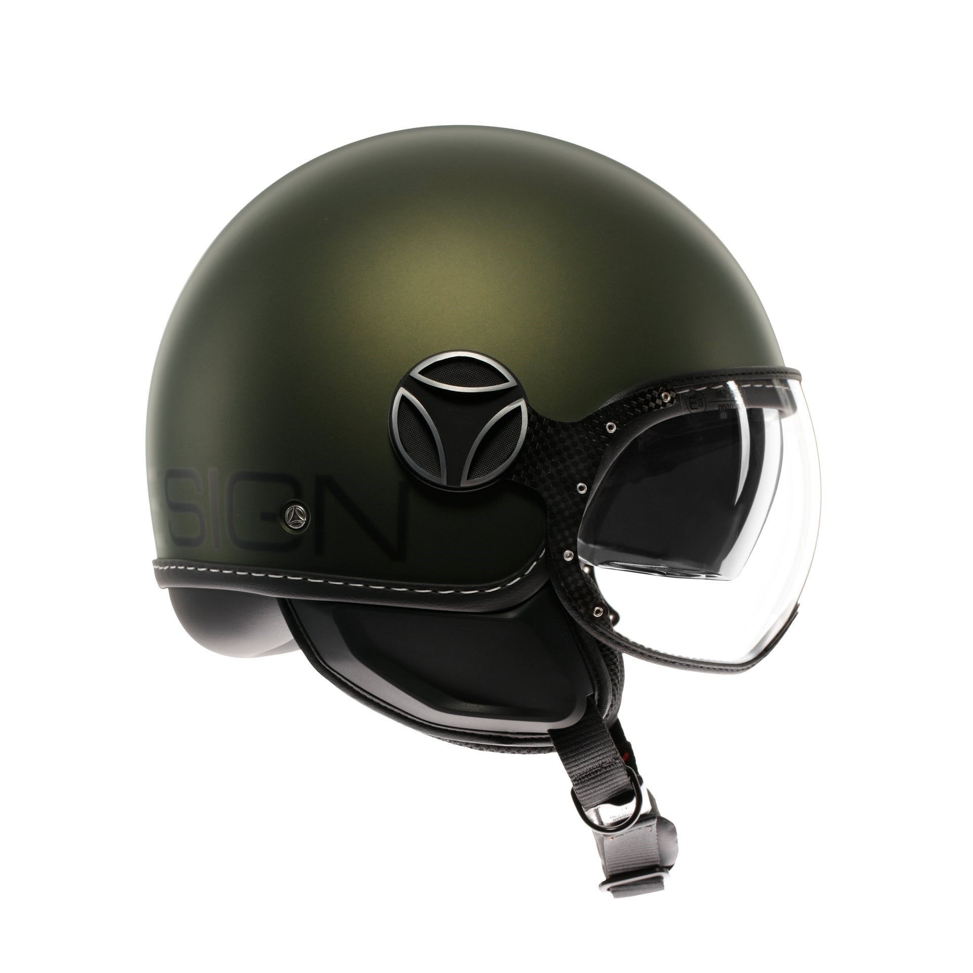 MOMODESİGN FGRT EVO MONO MATT GREEN BLACK AÇIK KASKMOMODESİGNAçık Kasklar