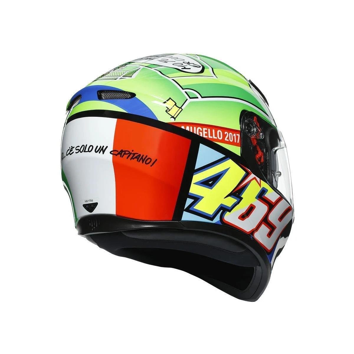 AGV KASK K3 SV TOP ROSSI MUGELLO 2017AGVÇene Açılır KasklarAGV KASK K3 SV TOP ROSSI MUGELLO 2017AGV KASK K3 SV TOP ROSSI MUGELLO 2017