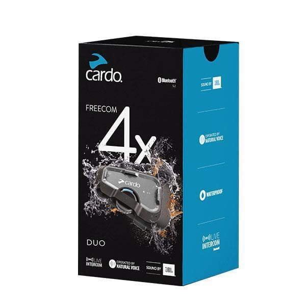 CARDO FREECOM 4X DUO INTERCOMcardoİnterkom CihazlarıCardo Freecom 4X Duo Interkom | JBL Ses Kalitesi ve 1200m Menzil | Hemen Satın AlCardo Freecom 4X Duo Interkom | JBL Ses Kalitesi ve 1200m Menzil | Hemen Satın Al