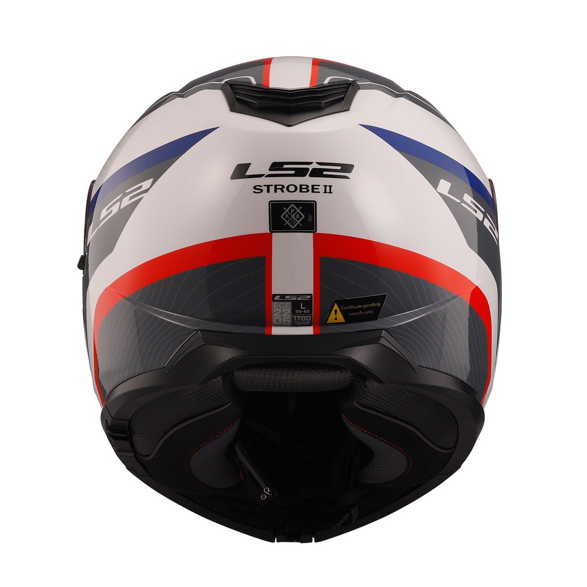 LS2 STROBE 2 MONZA SİYAH-BEYAZ-KIRMIZI KASKLS2Çene Açılır Kasklar