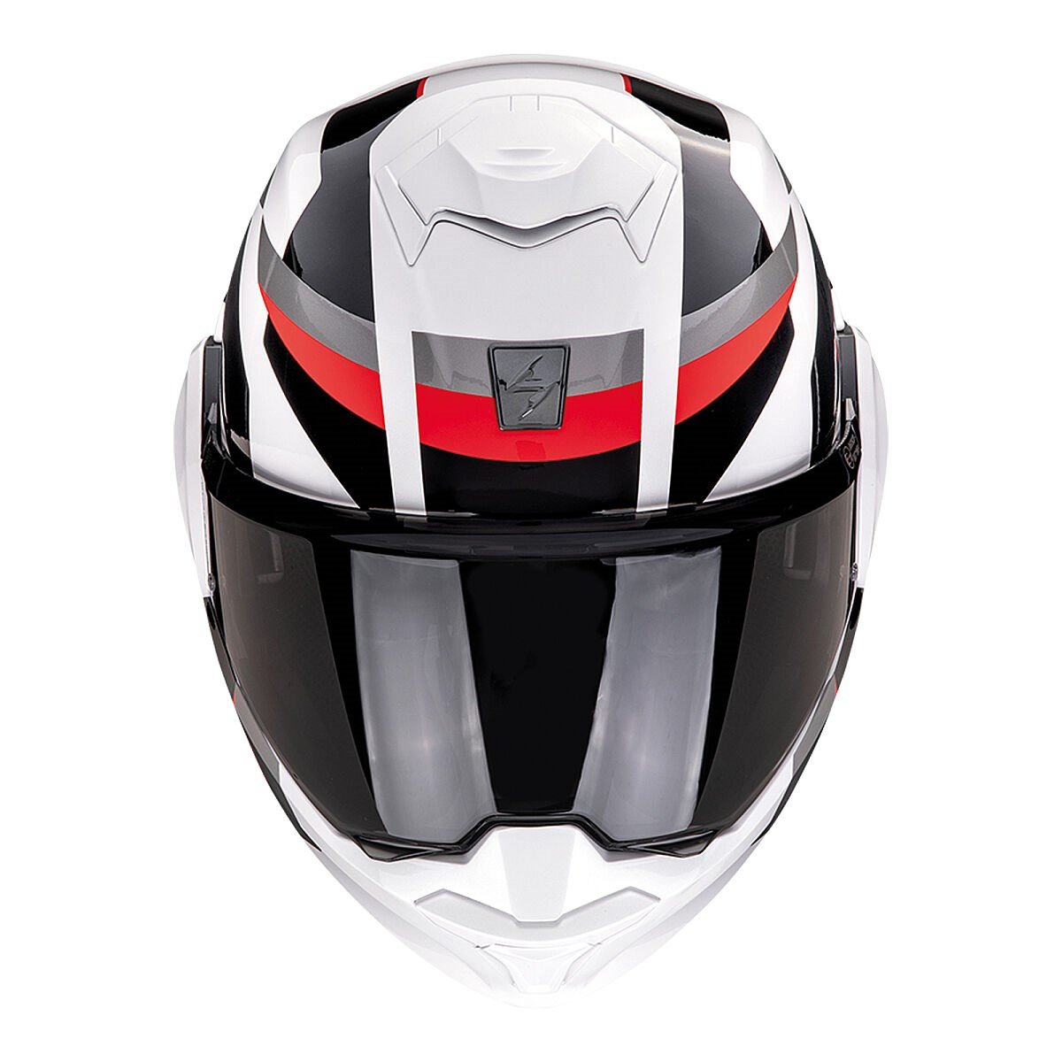 SCORPİON EXO-TECH EVO PRO ACUTİ ÇENE AÇILABİLİR MOTOSİKLET GRİ / SİYAH / KIRMIZISCORPIONÇene Açılır Kasklar