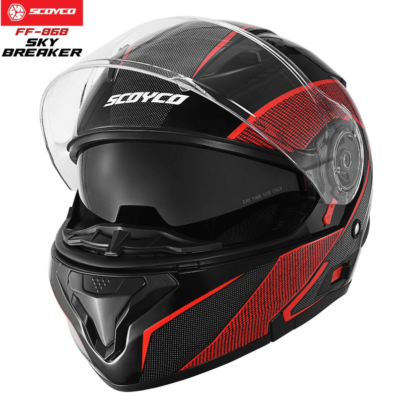 SCOYCO 868 SKY BREAKER KASKSCOYCOÇene Açılır Kasklar