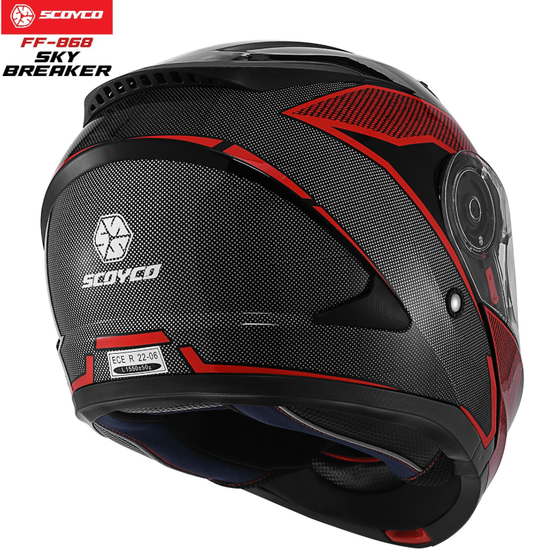 SCOYCO 868 SKY BREAKER KASKSCOYCOÇene Açılır Kasklar