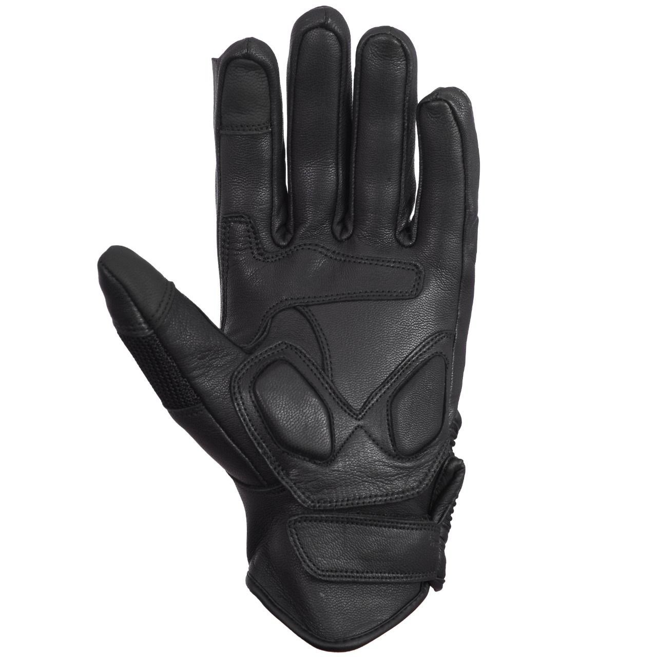 SPYDER AIR-FLOW KORUMALI MOTOSİKLET DERİ ELDİVENİTHE BİKER JEANSDeri Eldivenler