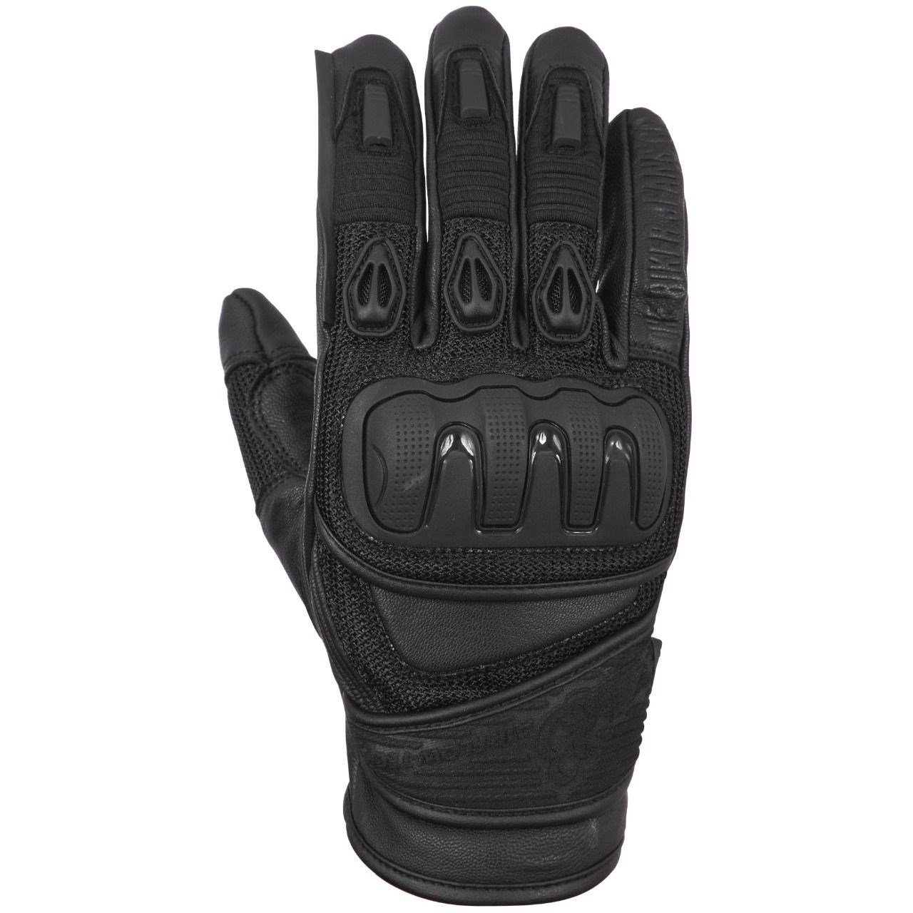 SPYDER AIR-FLOW KORUMALI MOTOSİKLET DERİ ELDİVENİTHE BİKER JEANSDeri Eldivenler