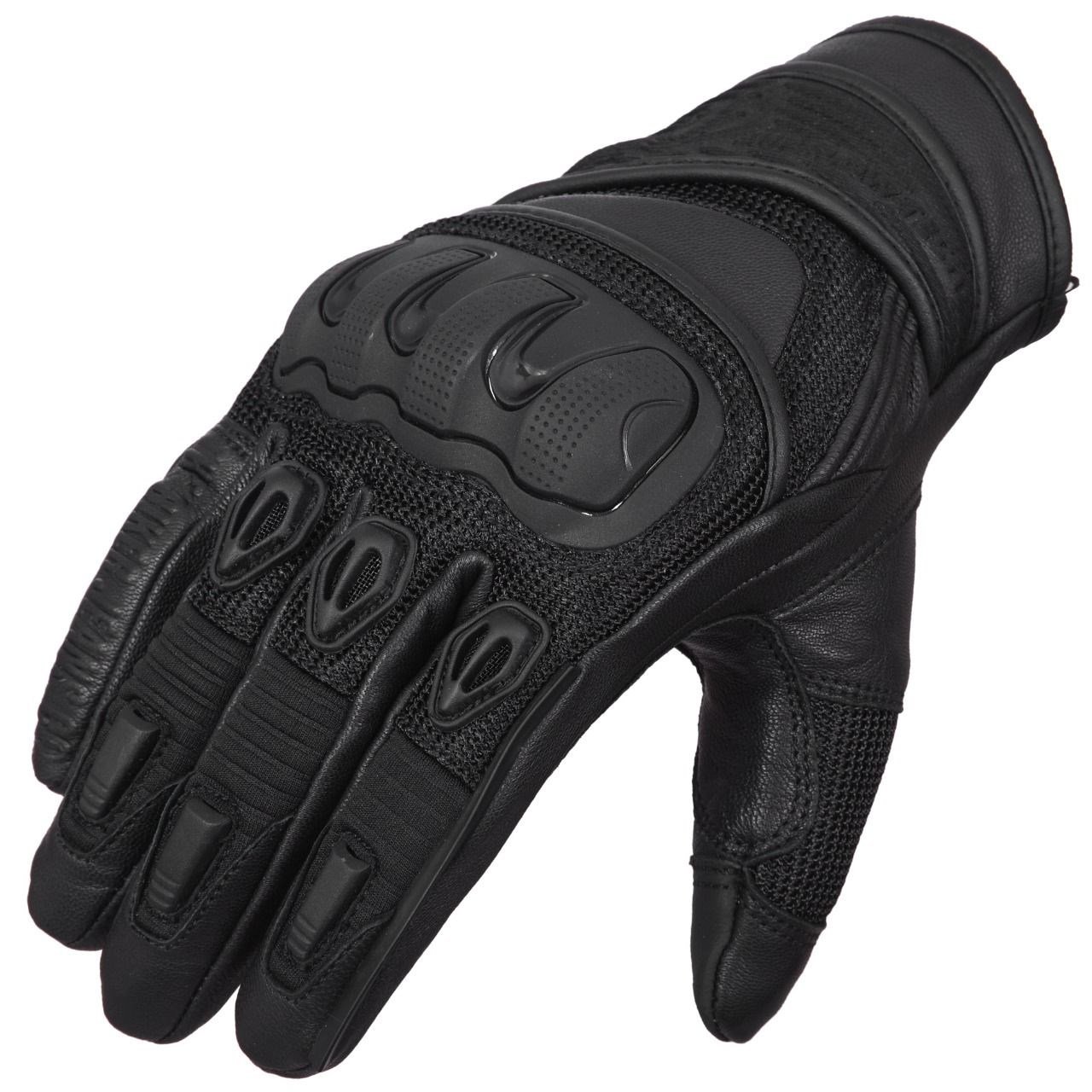 SPYDER AIR-FLOW KORUMALI MOTOSİKLET DERİ ELDİVENİTHE BİKER JEANSDeri Eldivenler