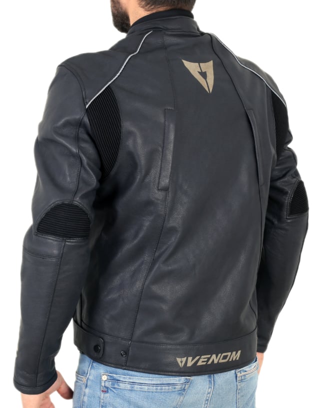  VENOM CEKET D2 RACING SİYAH MONTVENOMDeri Montlar