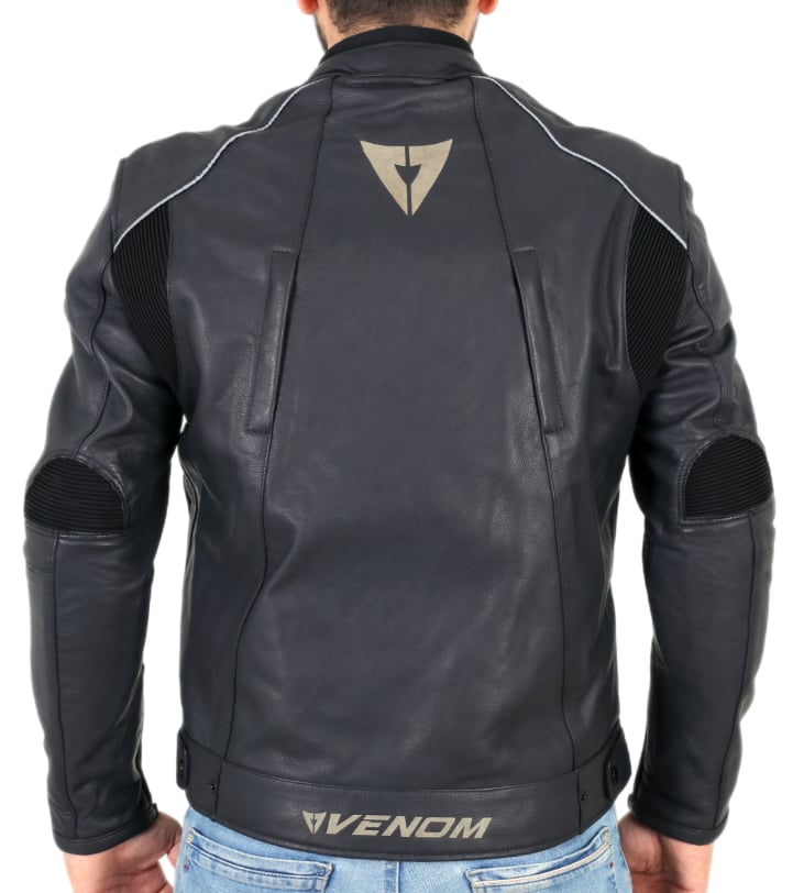  VENOM CEKET D2 RACING SİYAH MONTVENOMDeri Montlar