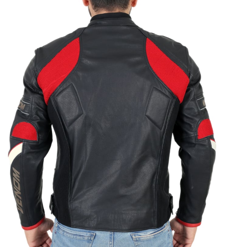 VENOM CEKET D1 RACING SİYAHVENOMDeri Montlar