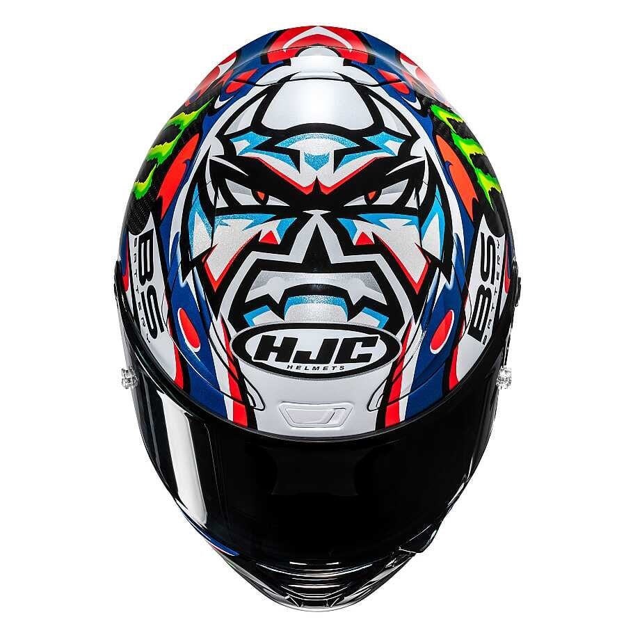 HJC RPHA1 V2 KASK CARBON QUARTARARO LE MANS 3 MC21