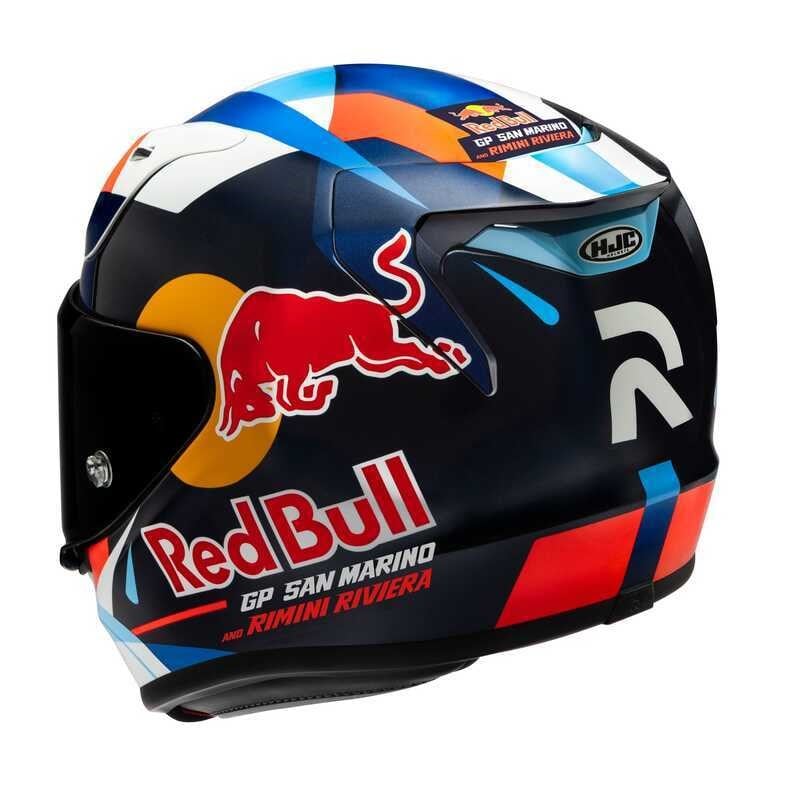 HJC RPHA12 KASK RED BULL MISANO GP 2 MC21