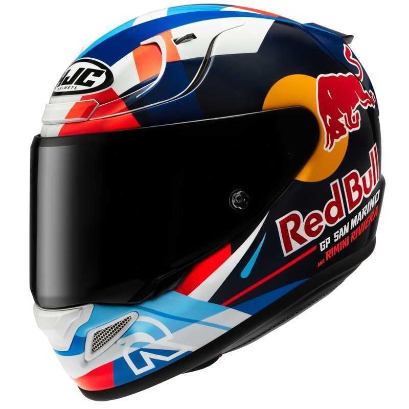 HJC RPHA12 KASK RED BULL MISANO GP 2 MC21