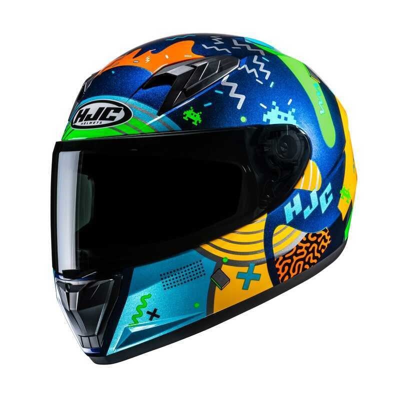 HJC Y10 KASK MIKA MC23 (ÇOCUK KASKI)
