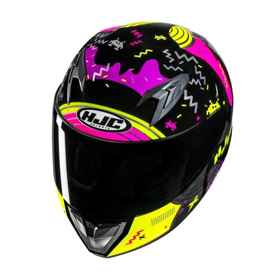 HJC Y10 KASK MIKA MC3H (ÇOCUK KASKI)
