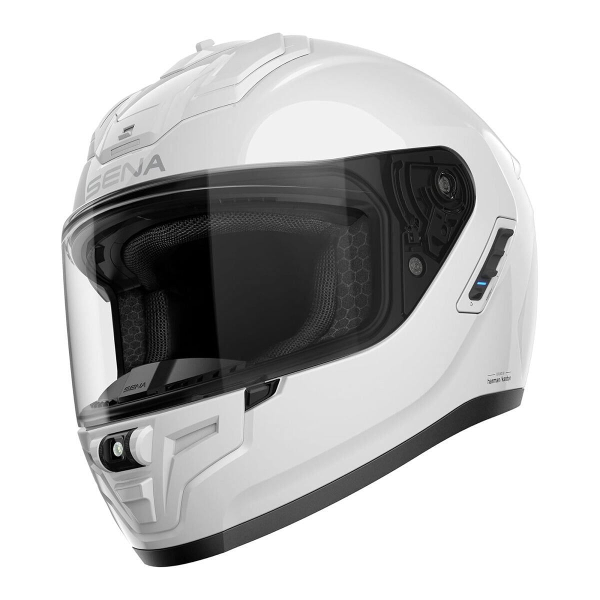 SENA PHANTOM INTERKOMLU MOTOSİKLET KASKI BEYAZSCORPIONİnterkomlu Kasklar