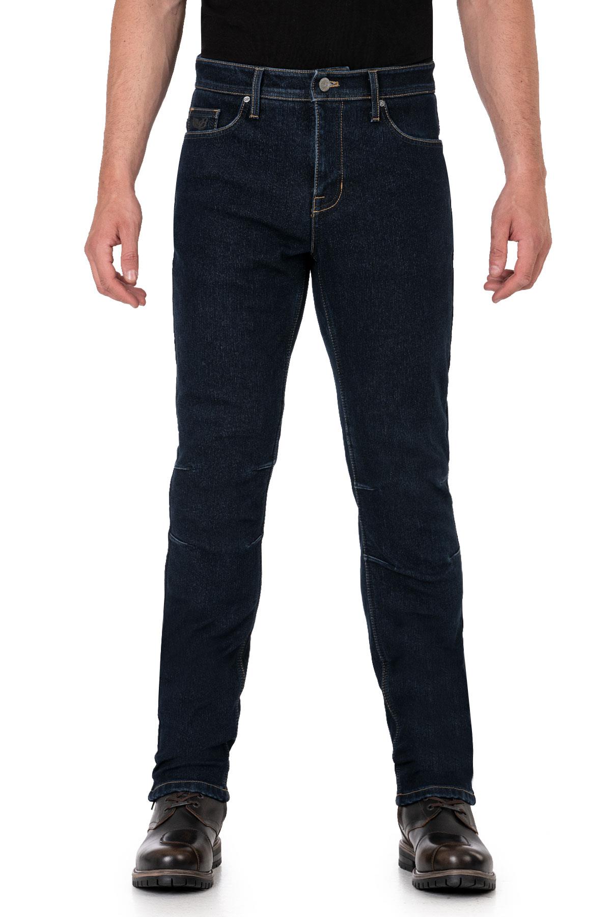 BJ CITY BIKER COLD KILLER DARK BLUE PANTOLONTHE BİKER JEANSJeans Pantolonlar