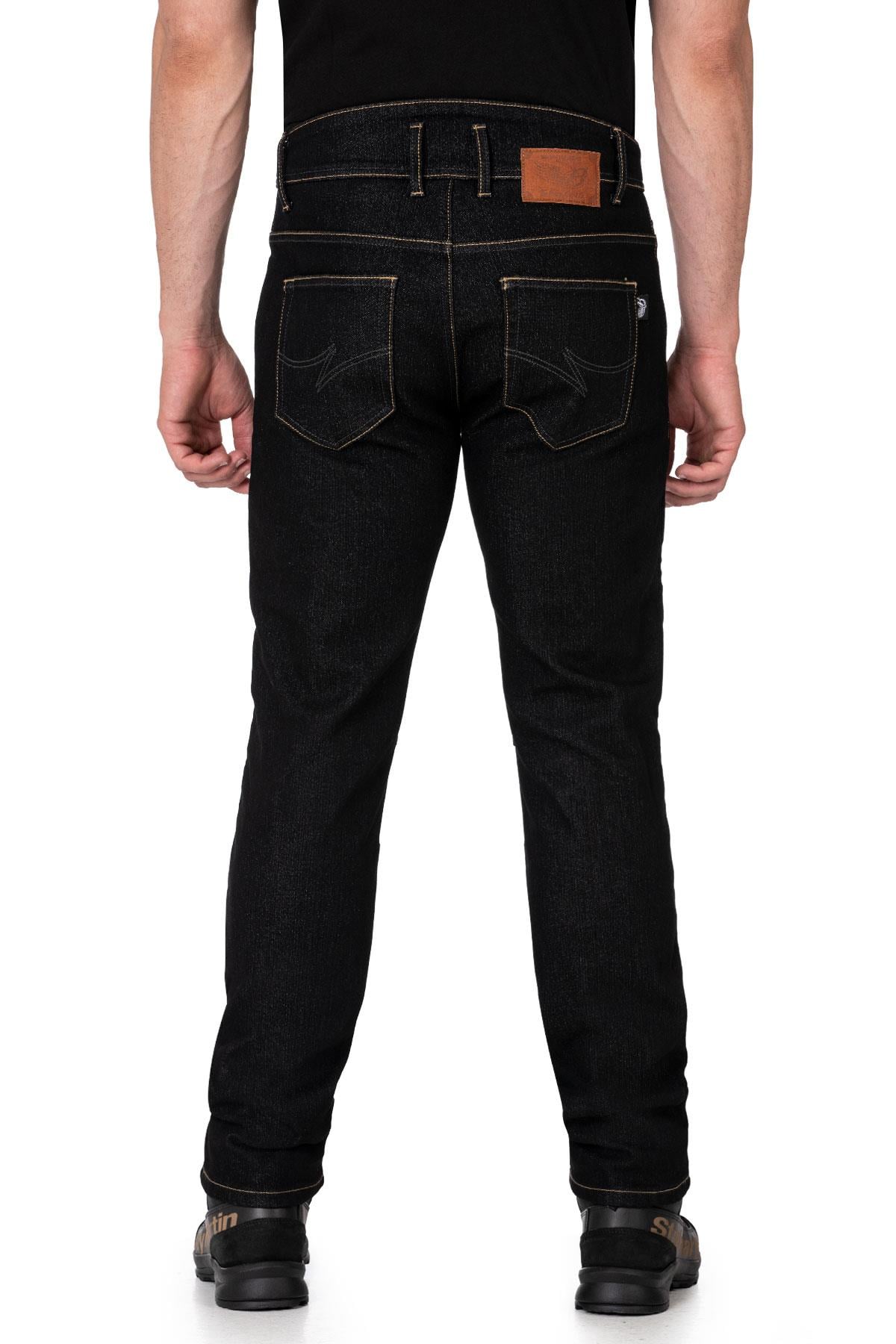 BJ CITY BIKER COLD KILLER BLACK PANTOLONTHE BİKER JEANSJeans Pantolonlar