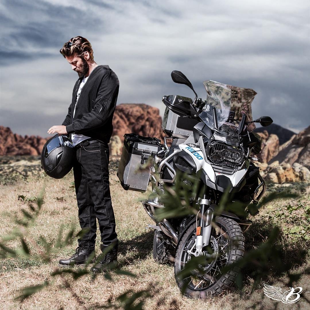 BJ CITY BIKER COLD KILLER BLACK PANTOLONTHE BİKER JEANSJeans Pantolonlar