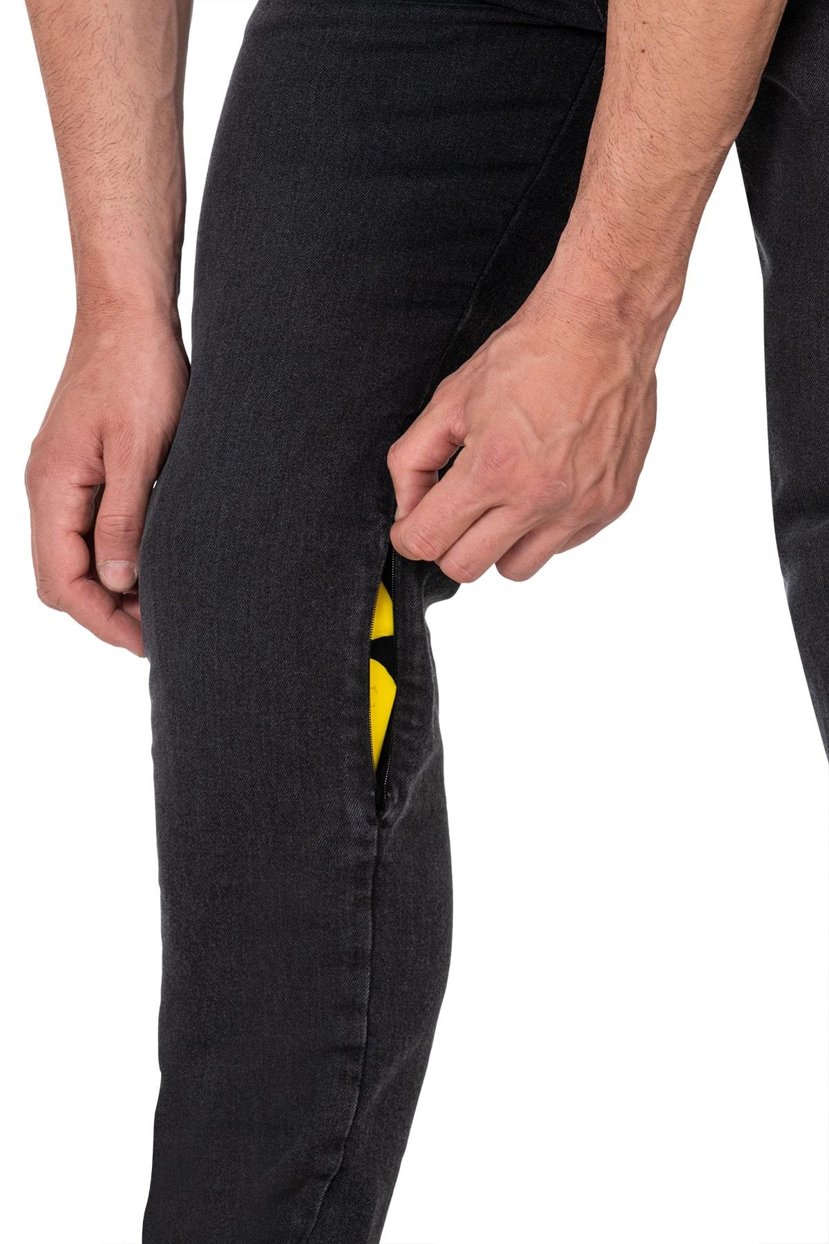 BJ URBANIZER BLACK CORDURA KORUMALI MOTOSİKLET KOT PANTOLONUTHE BİKER JEANSJeans Pantolonlar