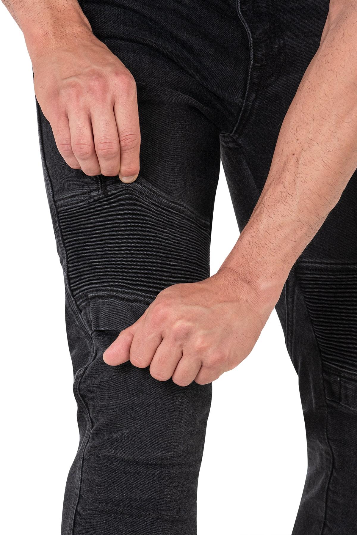BJ IRON SHIELD FLEXI KORUMALI MOTOSİKLET KOT PANTOLONUTHE BİKER JEANSJeans Pantolonlar