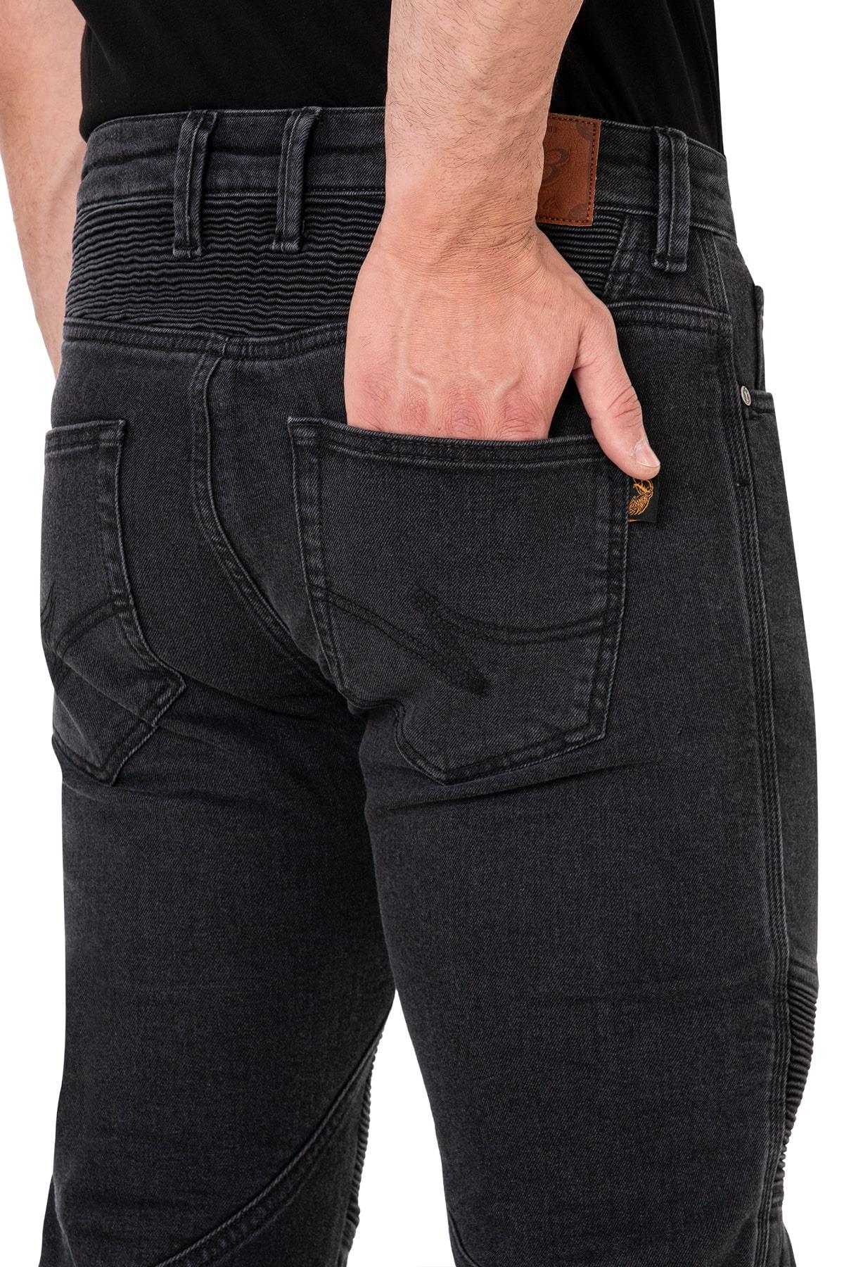 BJ IRON SHIELD FLEXI KORUMALI MOTOSİKLET KOT PANTOLONUTHE BİKER JEANSJeans Pantolonlar