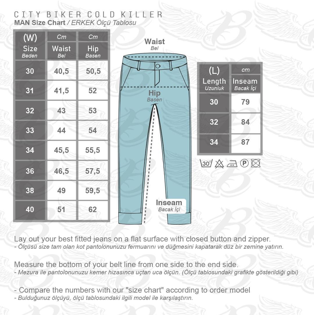 BJ CITY BIKER COLD KILLER DARK BLUE PANTOLONTHE BİKER JEANSJeans Pantolonlar
