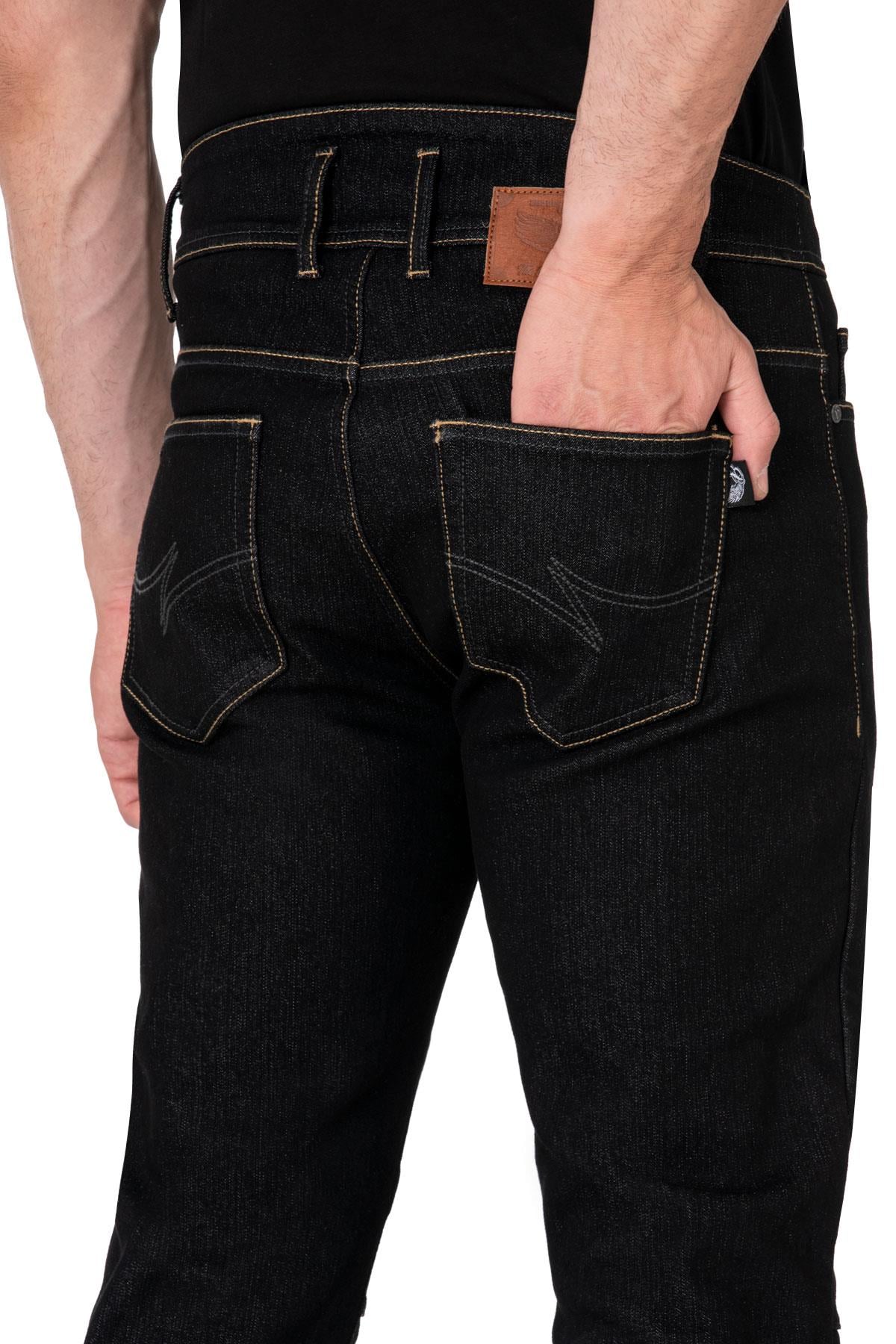 BJ CITY BIKER COLD KILLER BLACK PANTOLONTHE BİKER JEANSJeans Pantolonlar