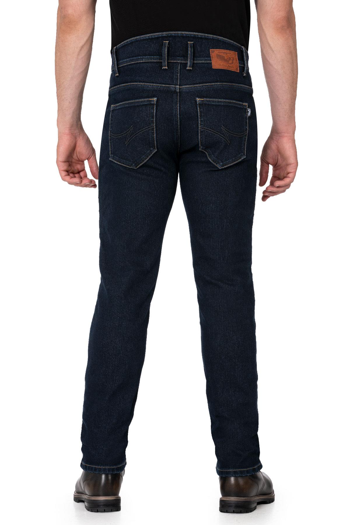 BJ CITY BIKER COLD KILLER DARK BLUE PANTOLONTHE BİKER JEANSJeans Pantolonlar