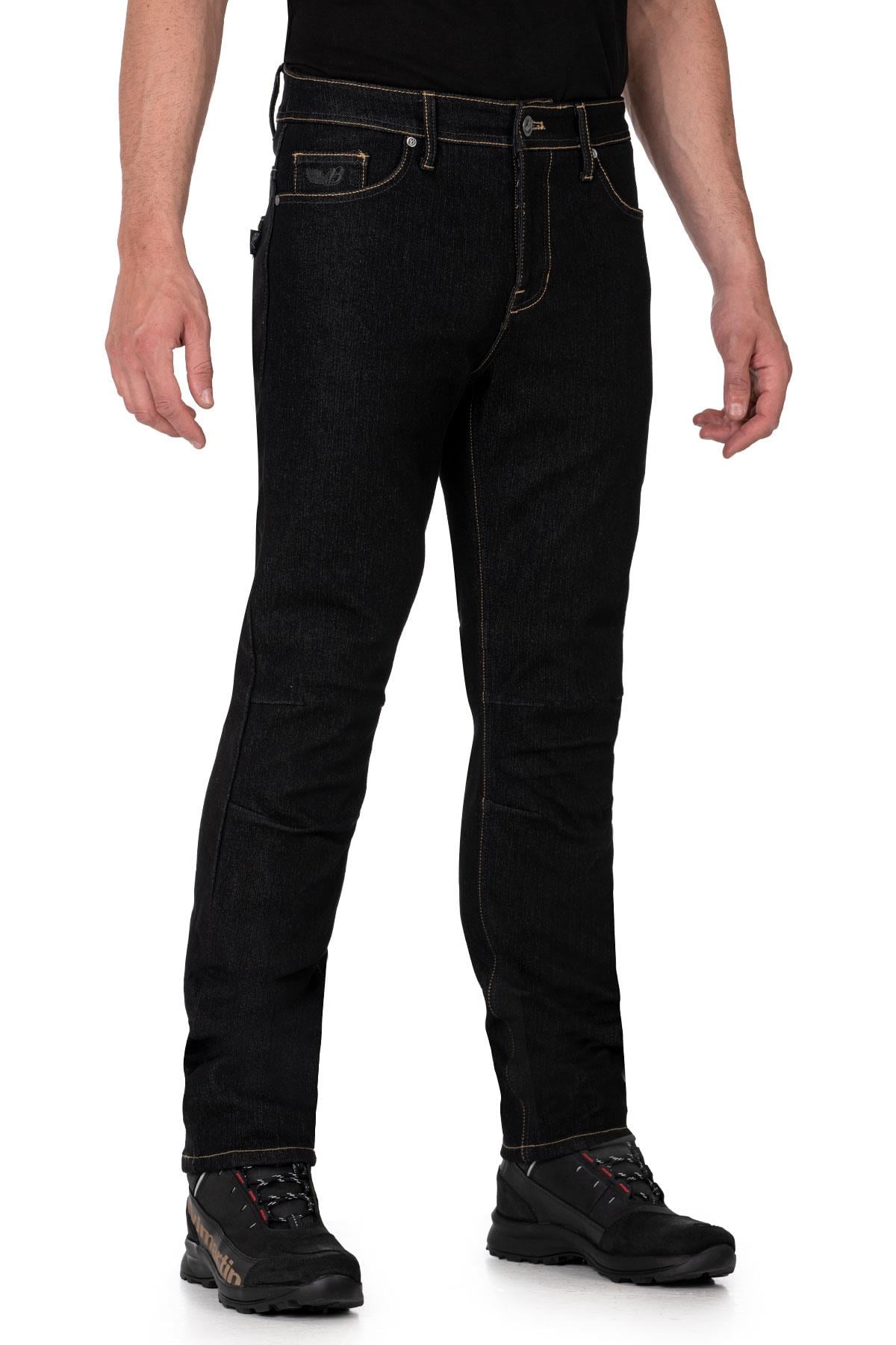 BJ CITY BIKER COLD KILLER BLACK PANTOLONTHE BİKER JEANSJeans Pantolonlar