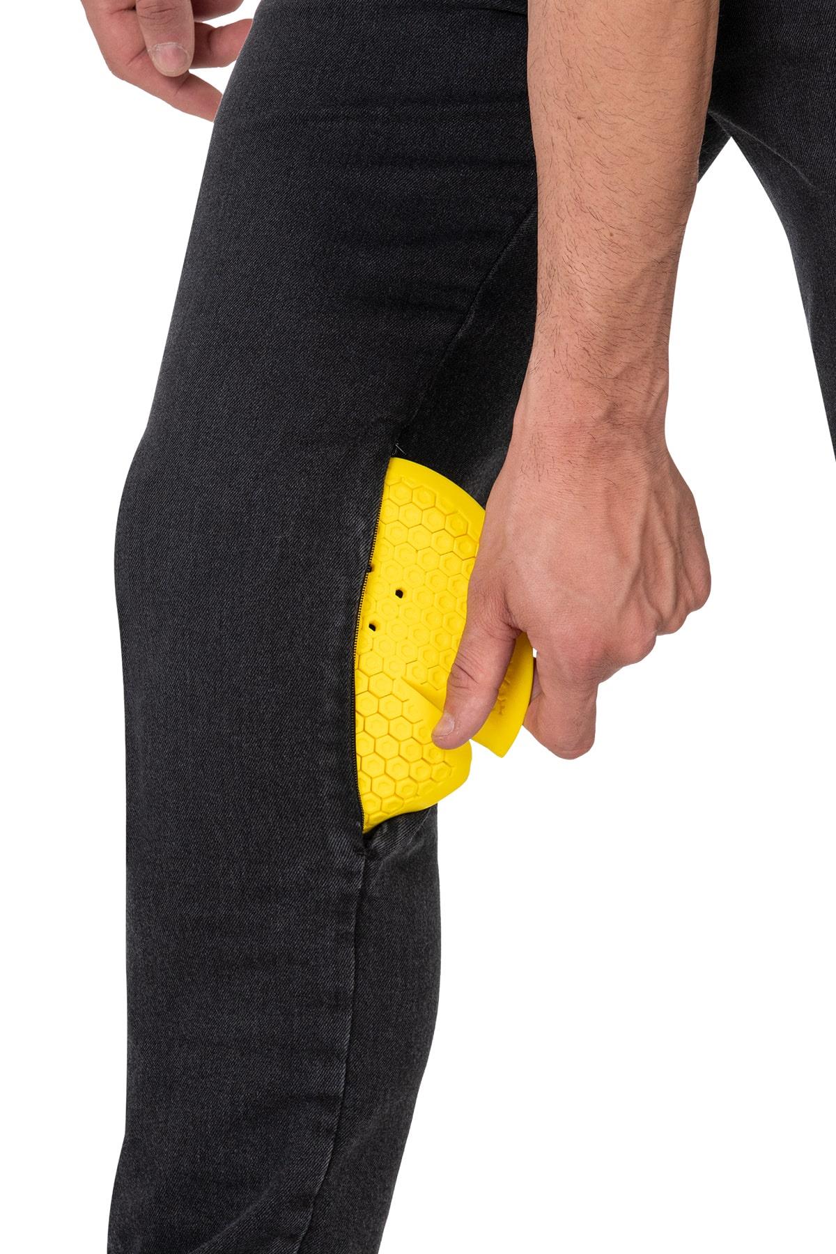 BJ URBANIZER BLACK CORDURA KORUMALI MOTOSİKLET KOT PANTOLONUTHE BİKER JEANSJeans Pantolonlar