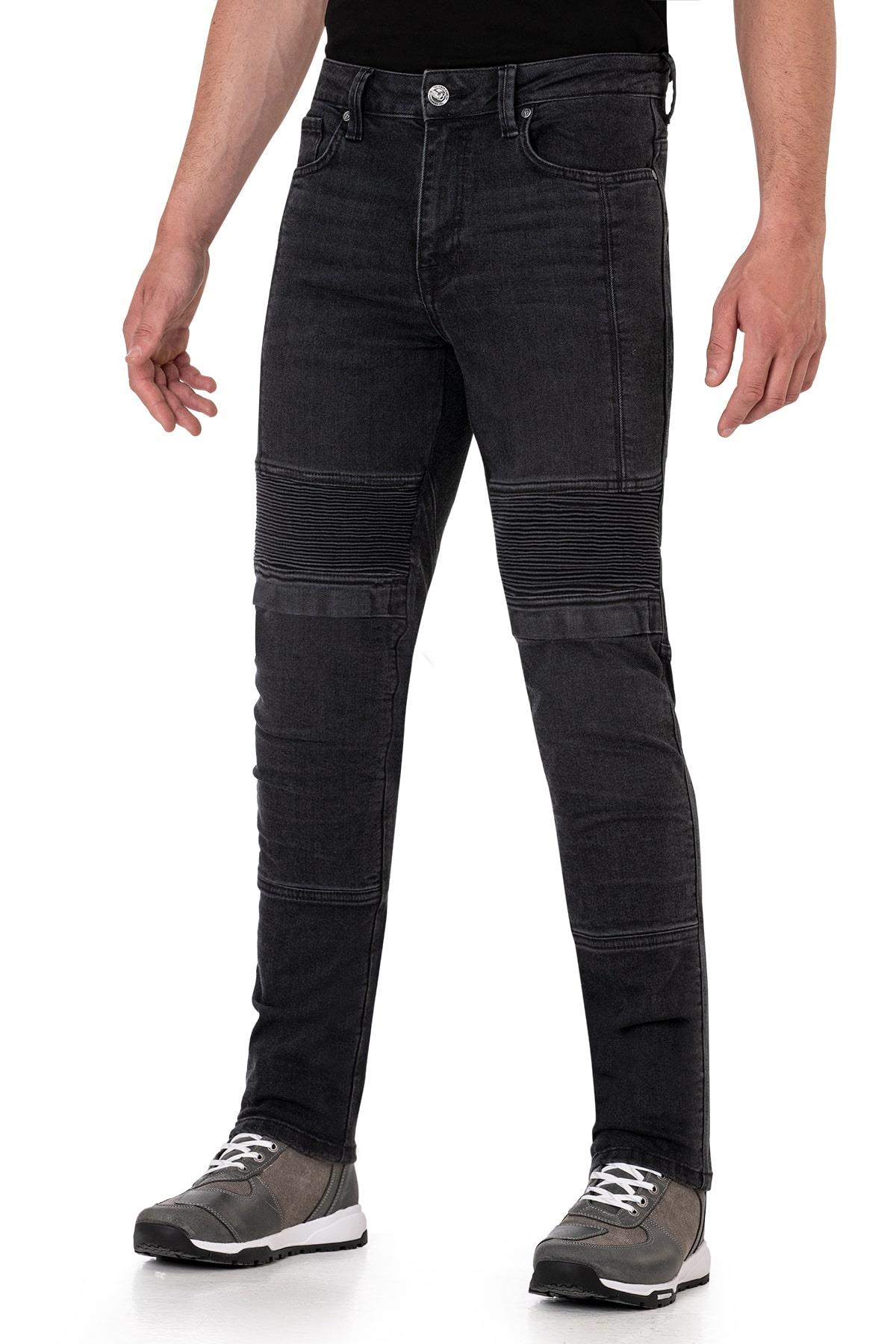 BJ IRON SHIELD FLEXI KORUMALI MOTOSİKLET KOT PANTOLONUTHE BİKER JEANSJeans Pantolonlar